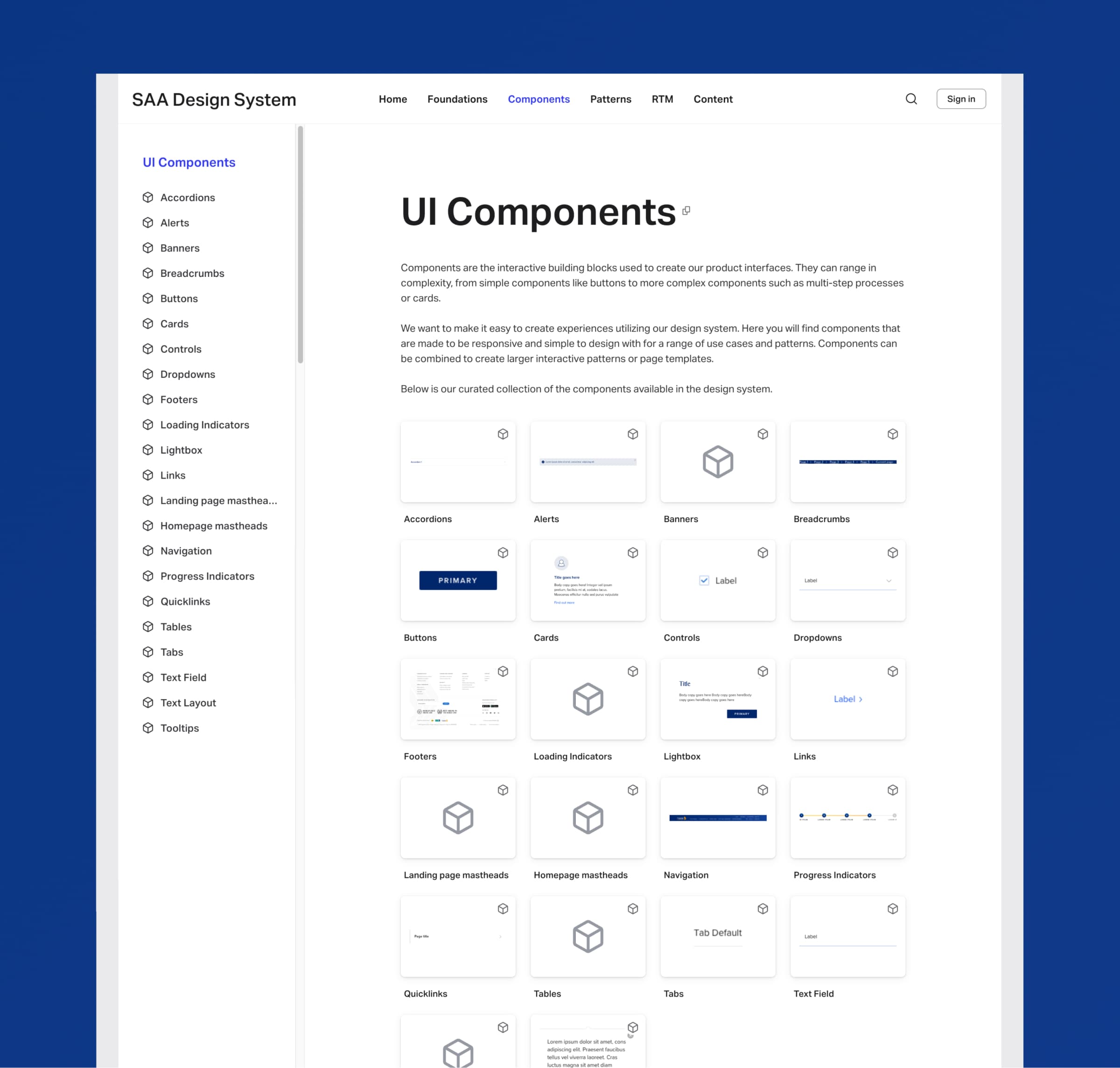 SIA Design System 1