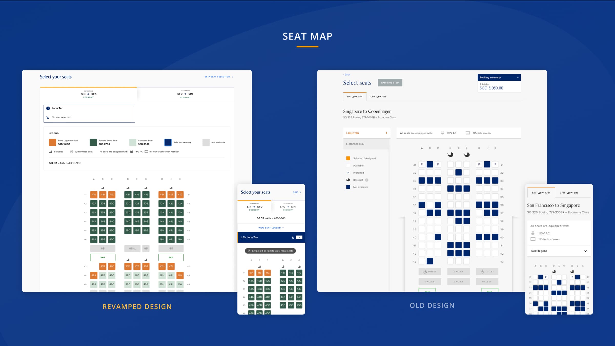 SIA Seatmap Design